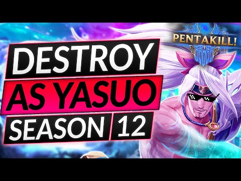 How to Be a PERFECT YASUO MAIN in Season 12: Combos, Mechanics and PRO Tips - LoL Guide