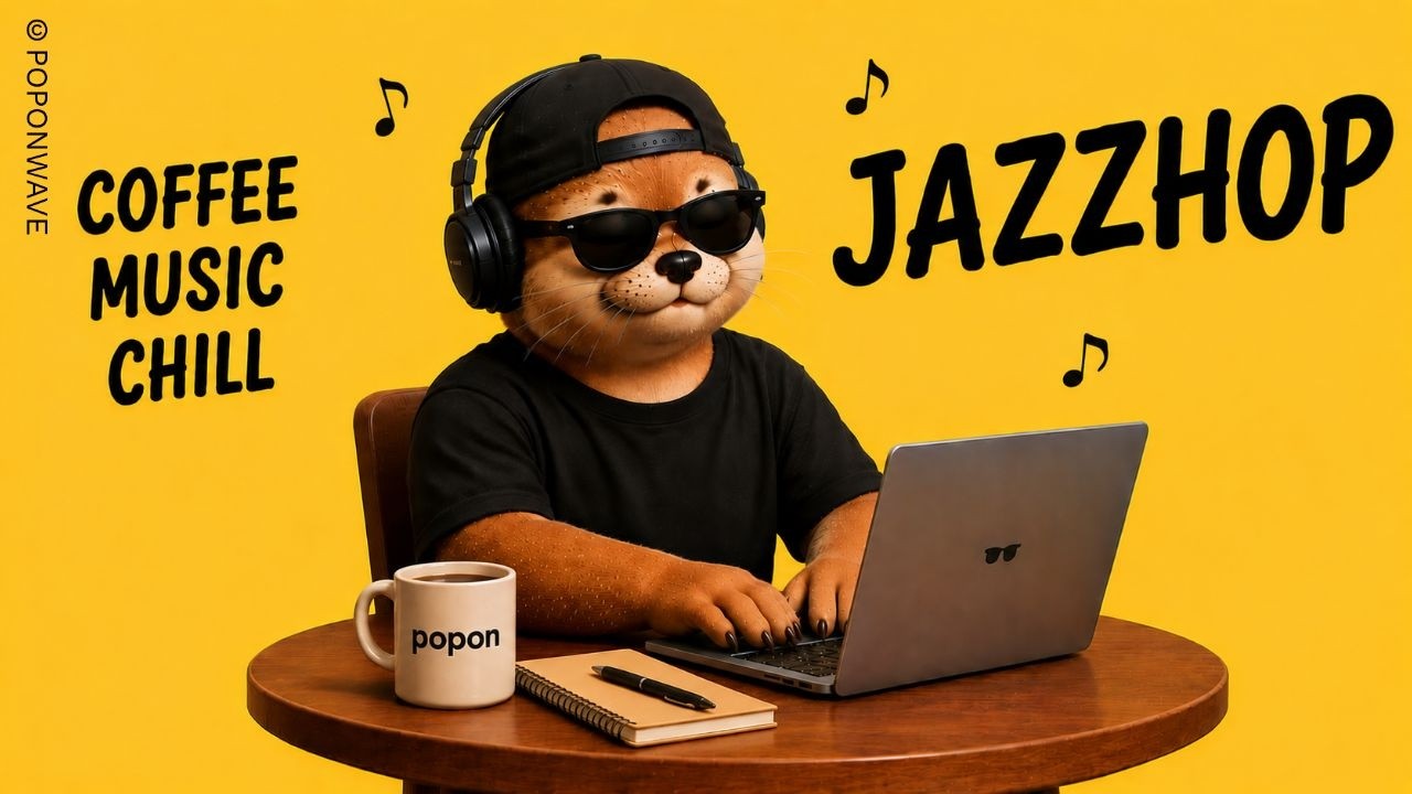 Playlist | Smooth Jazzhop grooves ☕ | GROOVE · JAZZHOP | Cafe · Work · Study Music