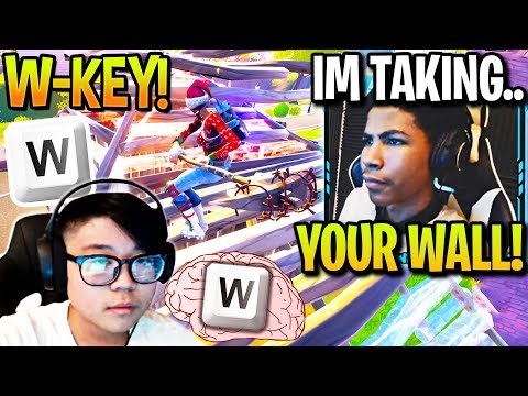 KHANADA vs UNKNOWN *W-KEY ONLY!* Most AGGRESSIVE 0 PING Players! (Fortnite)