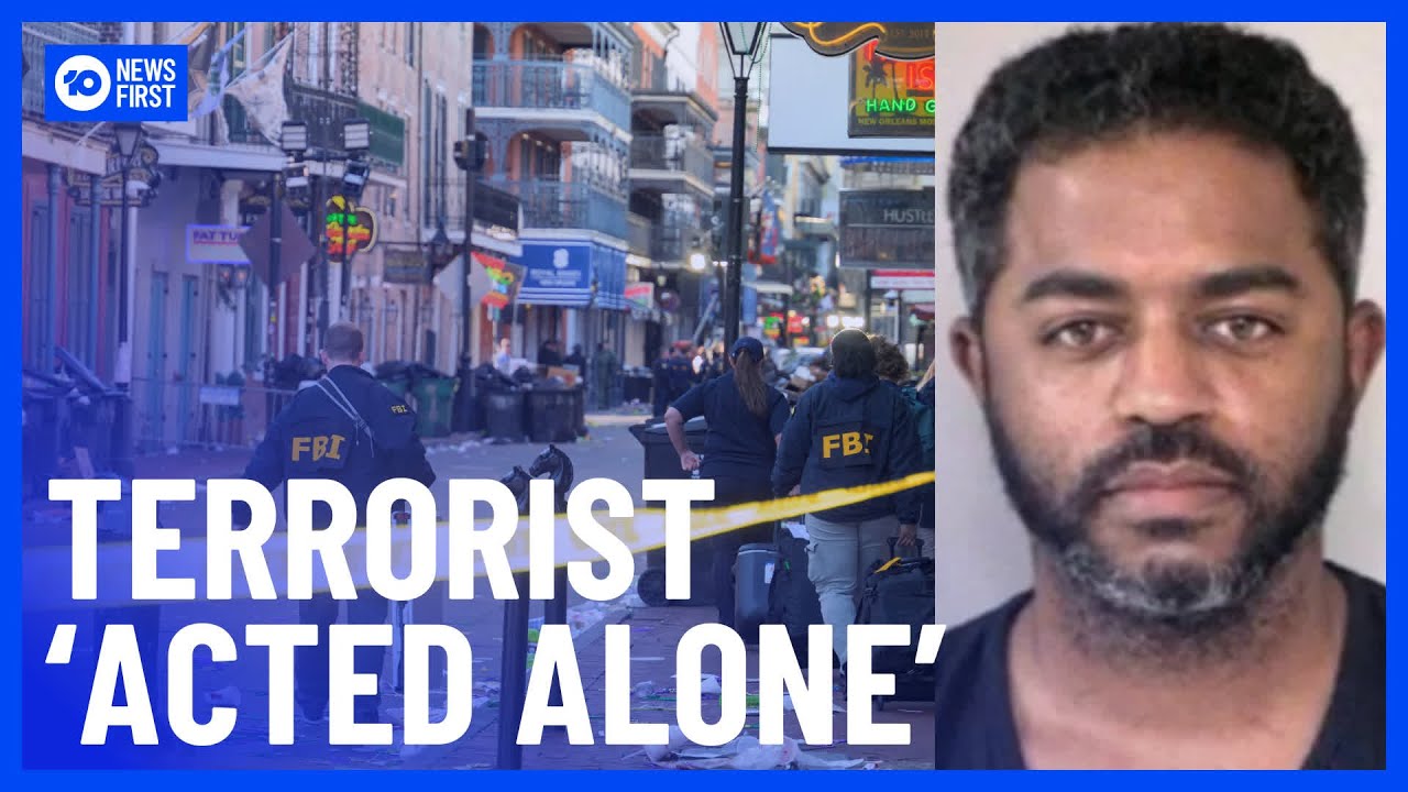 FBI Says New Orleans Attacker Acted Alone | 10 News First