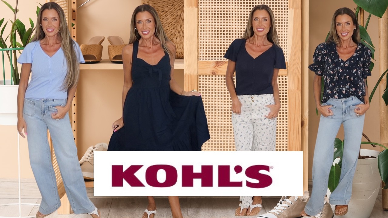 CUTE SUMMER OUTFITS THAT GO WITH EVERYTHING | Kohl's Try on Haul