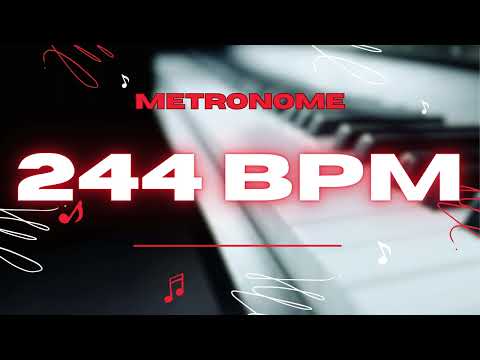 244 BPM - 1 Hour Metronome