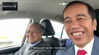 #VOLGJOKOWI DISETIRI NGEBUT MAHATHIR MOHAMAD || KUNJUNGAN JOKOWI KE MALAYSIA