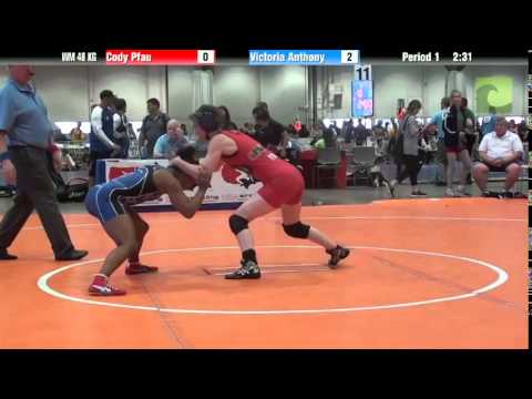Women WM 48 KG - Cody Pfau vs. Victoria Anthony
