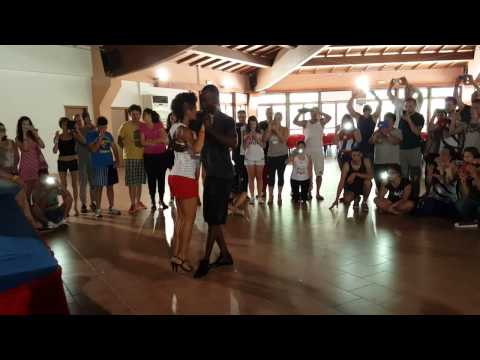 Mr. Tecas & Miss Jo ✧ [Kizomba Social • Part 1] ✧ Kizombitaly Summer 2015 | HD