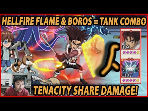 🔥🔥TEAM TANKER DENGAN HELLFIRE FLAME & BOROS SSR+ [TEBALNYA BUKAN MAIN] - ONE PUNCH MAN:The Strongest