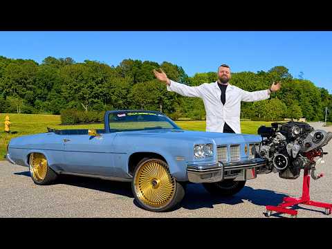 We Swapped A Procharged 392 In An Oldsmobile On 26's!
