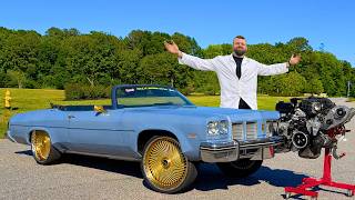 Download lagu We Swapped A Procharged 392 In An Oldsmobile On 26's! mp3