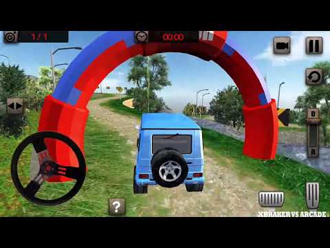 Offroad Jeep Driving & Racing Simulator 2019 - Blue Jeep 4x4 Driving - Android GamePlay 3D