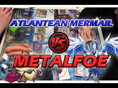Yu-Gi-Oh Atlantean Mermail Vs Metalfoes - Full Match (January 2017)