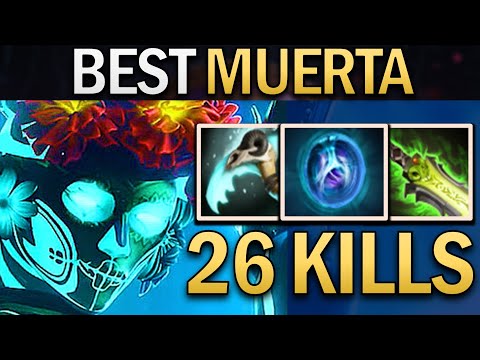 Muerta Gameplay with 26 Kills and Vyse - TI12