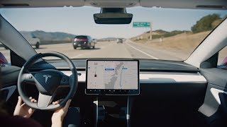 Video 3 of Product Tesla Model 3 Sedan (2017-2020)