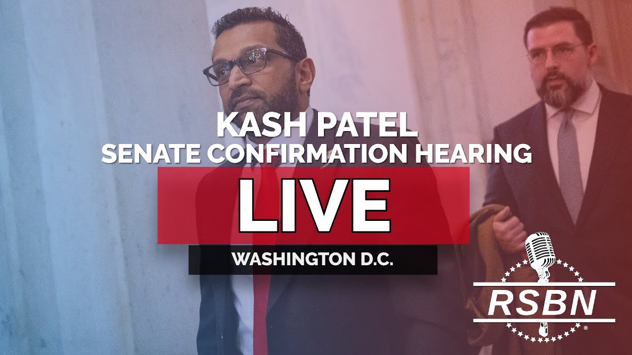LIVE: Kash Patel Testifies at Senate Confirmation Hearing for FBI Director - 1/30/25