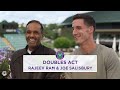 Timekeeping and effort | Rajeev Ram & Joe Salisbury | Doubles Act | Wimbledon 2023