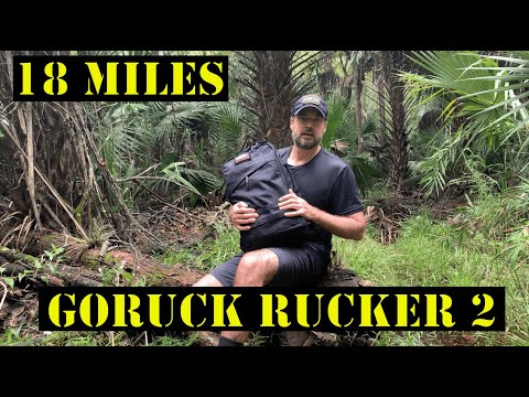 18 miles with the GORUCK Rucker 2
