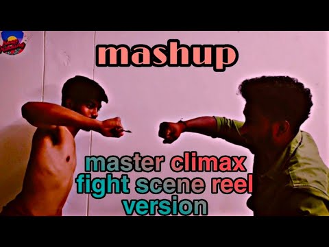master movie climax fight scene reel version. //master/thalapathey,, keep rocking 🤟