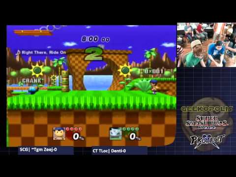 Smash9 PM Winner's Bracket: SCG | Zeej (Ness) vs CT | TLoc Denti (Ivysaur)