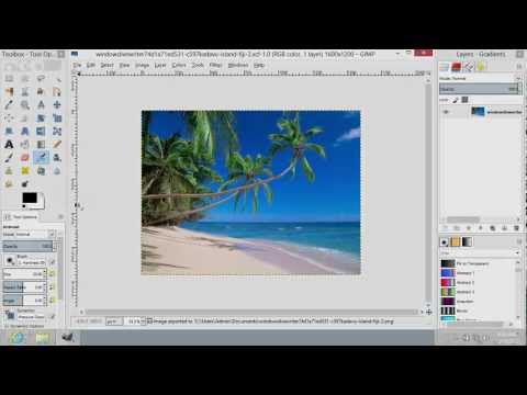 How to Emboss Text in GIMP