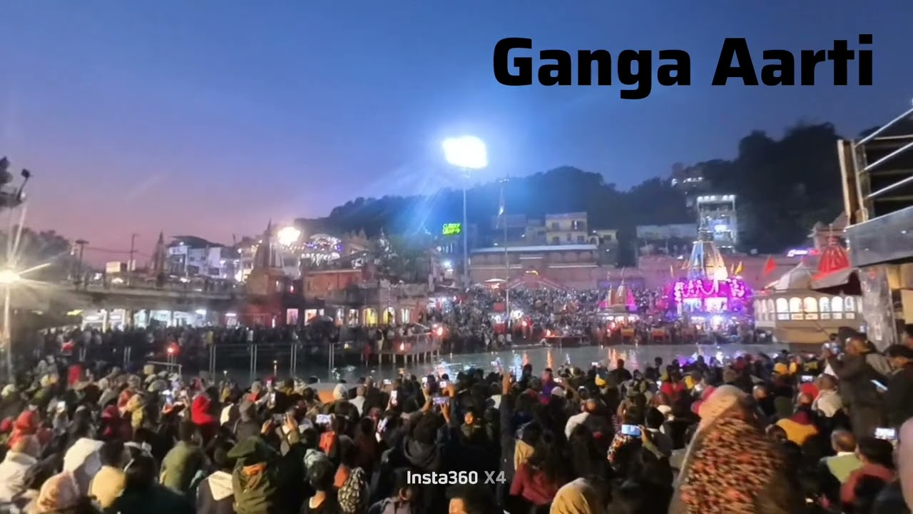 Har ki pauri haridwar ganaga aarti evening time | Hariwar ganga aarti