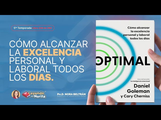 Vídeo relacionado con Optimal: Cómo alcanzar la excelencia personal y laboral todos los días