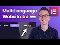How To Make Your Elementor Website Multi Language Polylang For Elementor