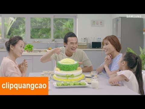 Phim quảng cáo tủ lạnh Samsung mới nhất 2017 | Quảng cáo vui nhộn và hài hước cho bé yêu 2017
