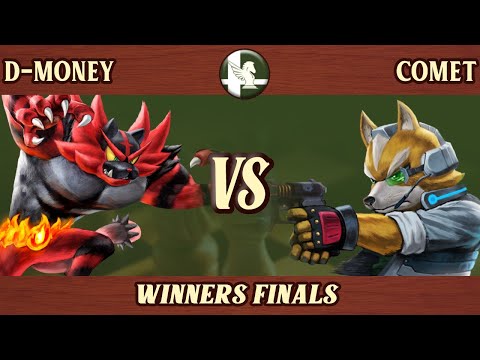 D-Money (Incineroar) vs AoC | comet (Fox) - West Towne Brawl 60 Winners Finals