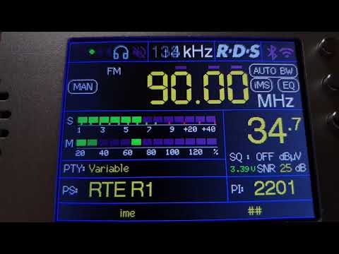 FM 90.0 RTÉ Radio 1 (Ireland) / Reception in Belgrade