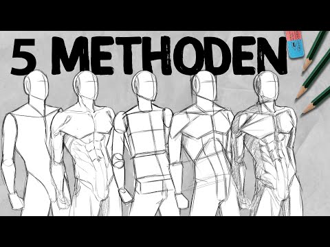 Wie man Menschen zeichnet [5 Methoden] | Tutorial | DrawinglikeaSir