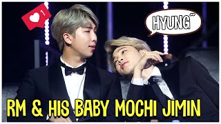 Download lagu BTS Namjoon And His Baby Mochi Jimin - Minimoni Moments mp3