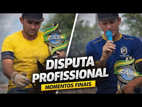 FINAL MOMENTS OF THE PROFESSIONAL COMPETITION ARENA JAMPA - 1ST PLACE SPLIT LIVE VAQUEJADA