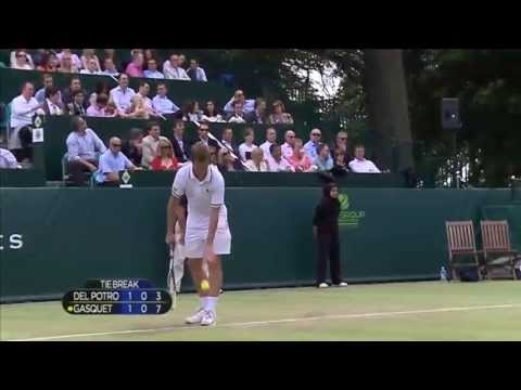 Juan Martin Del Potro (ARG) v Richard Gasquet (FRA)