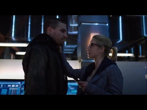 Olicity - Arrow - 3x23 Pt.10 - "We're just driving. It's just the two of us"