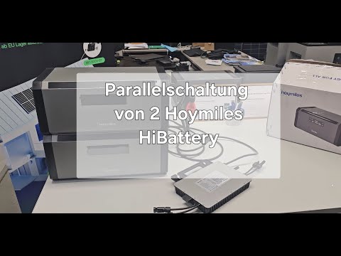 Hoymiles Parallelschaltung von zwei Hoymiles Hibattery 1920 AC - Ganz einfach