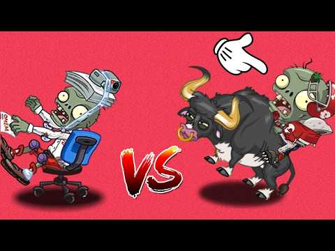 Fooball Allstar Vs Rodeo Legend Vs Zcorp Racer Chair - Who Will Win? - Pvz 2 Zombie vs Zombie