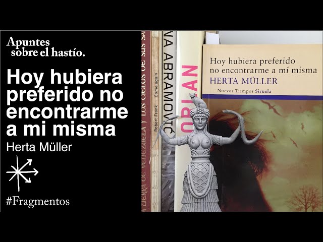 Vídeo relacionado con Hoy hubiera preferido no encontrarme a mí misma (Nuevos Tiempos nº 179)