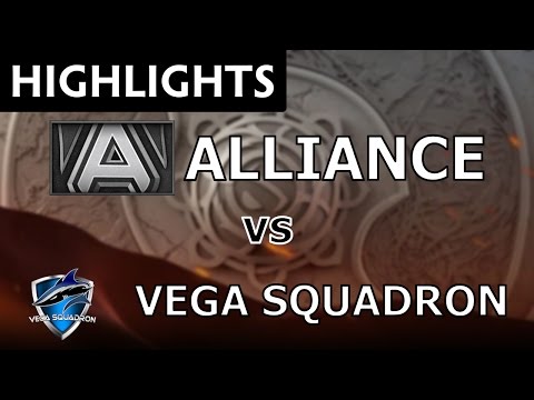 Alliance vs Vega Squadron - The International 2016 Qualifiers - Dota Highlights