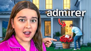 Secret Admirer Left Flowers at Our Door at 3AM!