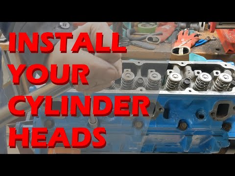 Installing a Cylinder Head | Mopar 5.9 Magnum Build #15