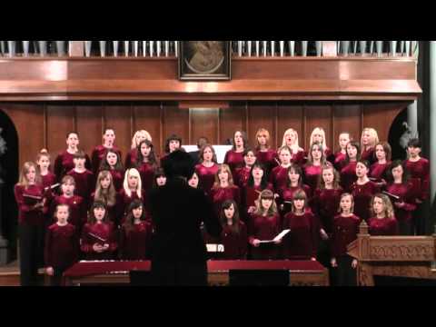 G.F.Handel--'Dignare'  Киевский детский хор "РАДОСТЬ"