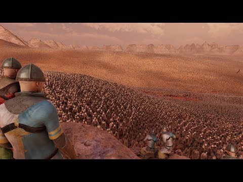 MEDIEVAL ARMY vs 1 MILLION ZOMBIES- WILL THEY WIN? - UEBS 2