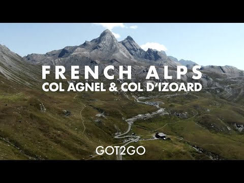 FRENCH ALPS: Epic ride to COL D'IZOARD & COL AGNEL