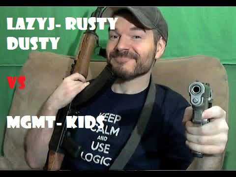 LazyJ vs Mgmt   Rusty Dusty vs Kids mashup (music mashup)