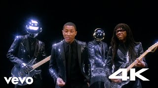 Daft Punk - Get Lucky (4k Remastered) ft.  Pharrell Williams, Nile Rodgers