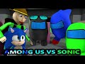 AMONG US Vs SONIC BALDI CHALLENGE Official Cartoon Minecraft Animation Imposters Crewmates