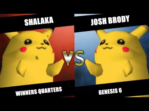 G6 -Shalaka (Pikachu) Vs. Josh Brody (Pikachu) - SSB64 Winners Quarters
