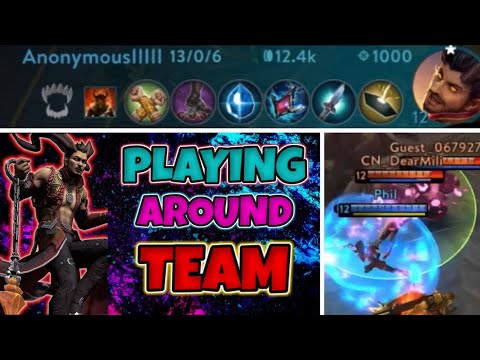 PLAYING AROUND YOUR TEAM AS A JUNGLER CP REZA ONE BURST - VAINGLORY 5V5 GAMEPLAY