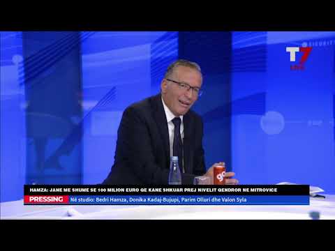 Bedri Hamza: Mbi 100 milionë euro kanë shkuar në Mitrovicë përmes meje | T7