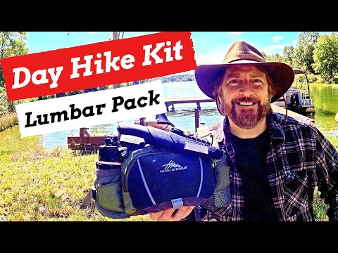 Bushcraft Day Hike Kit | Lumbar Pack | Don't Leave This Behind