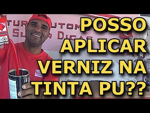 Como Aplicar Verniz na Tinta PU????